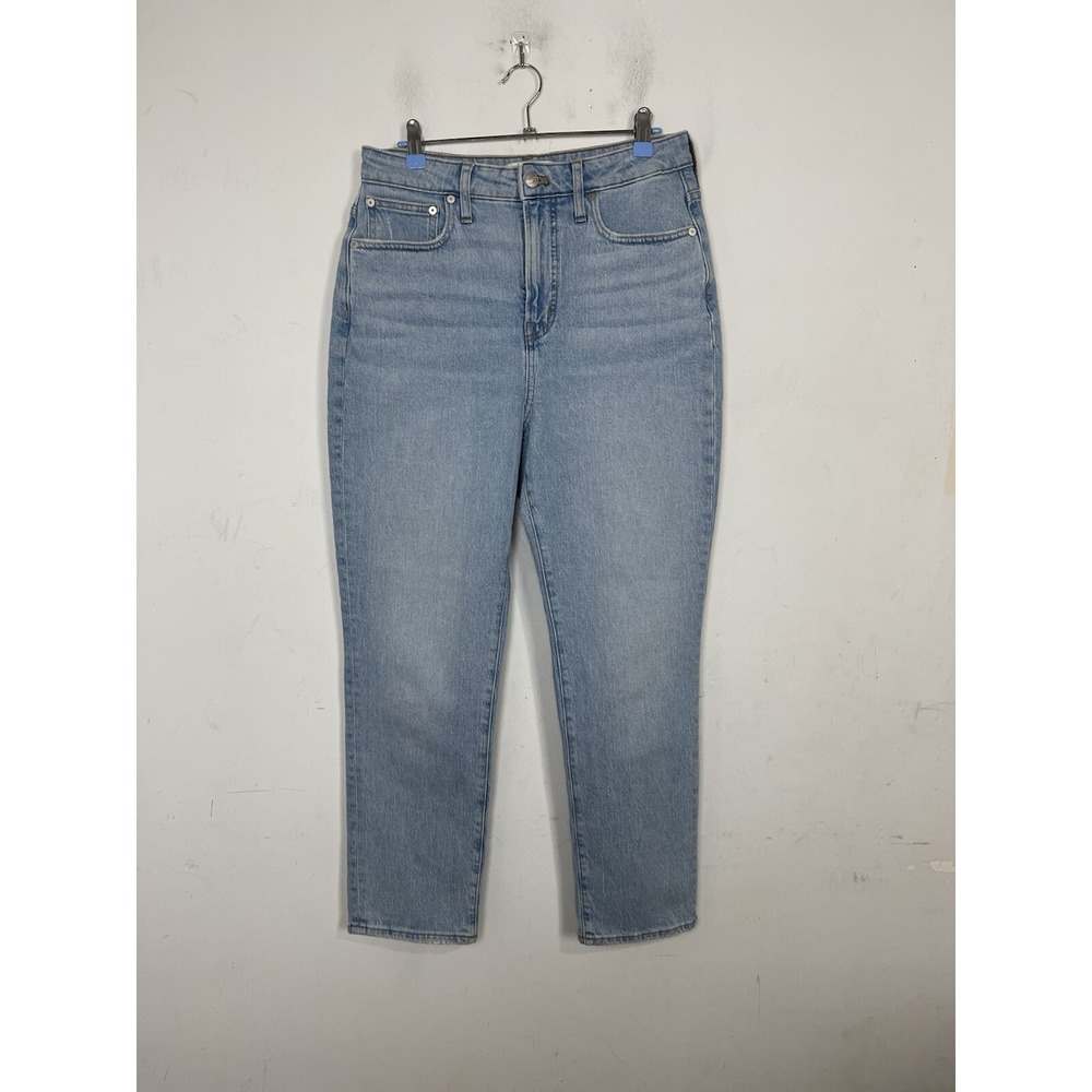 Madewell Womens Jeans 28 Blue Curvy Perfect Vintage Stretch‎ Light Wash Denim